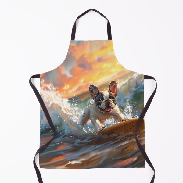 Item preview, It's  a Frenchie Summer! (Black Pied) designed and sold by Cleverist1.
