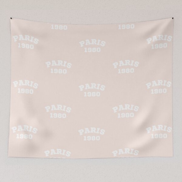 Item preview, Paris 1980 | Pastel Pink Background designed and sold by RM-Journey.