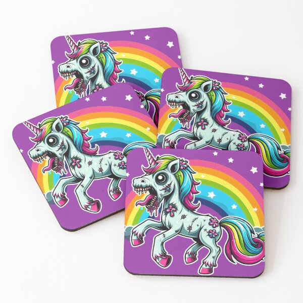 Item preview, zombie unicorn sweet and terrifying at the same time designed and sold by PatrykT94.