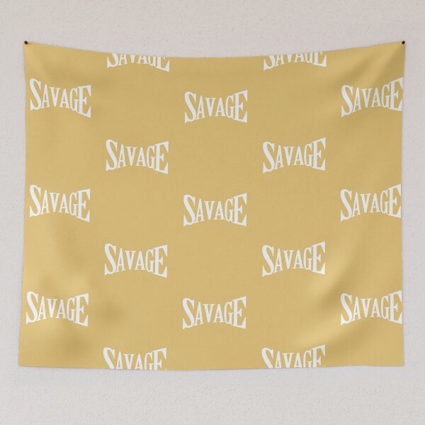 Item preview, Savage | Yellow Background designed and sold by RM-Journey.
