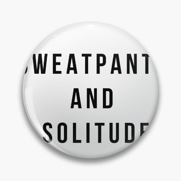 Item preview, Sweatpants And Solitude designed and sold by Purple Fabric.