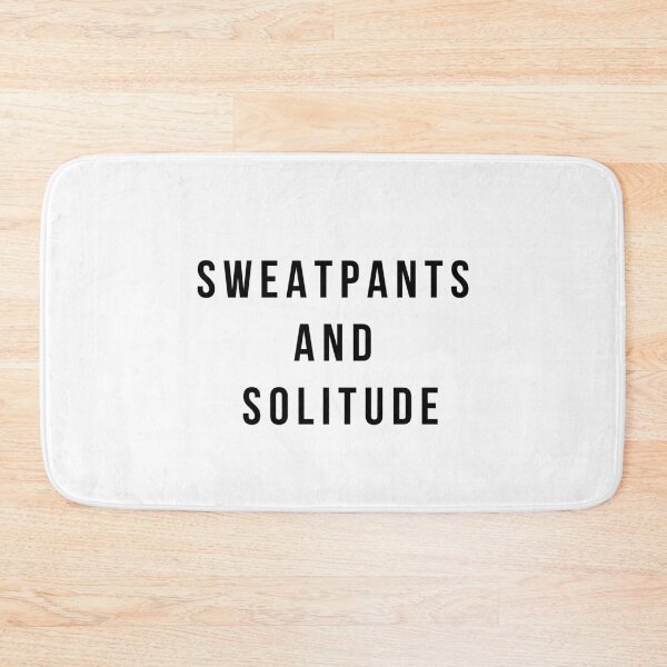 Item preview, Sweatpants And Solitude designed and sold by Purple Fabric.