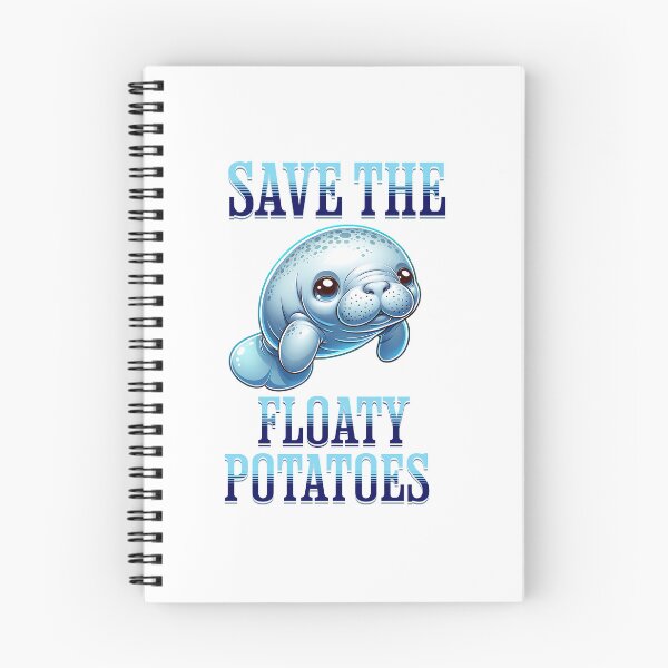 Item preview, Save The Floaty Potatoes Manatee designed and sold by MyHeartByHands.