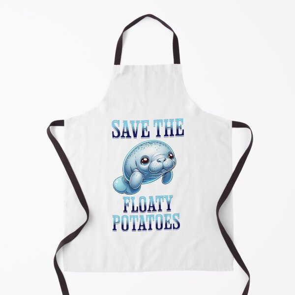 Item preview, Save The Floaty Potatoes Manatee designed and sold by MyHeartByHands.