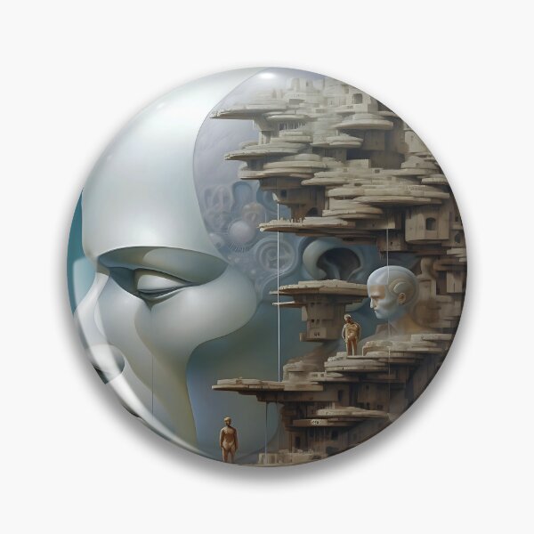 Item preview, Surrealism quiet Mind under construction designed and sold by LorrieBee.