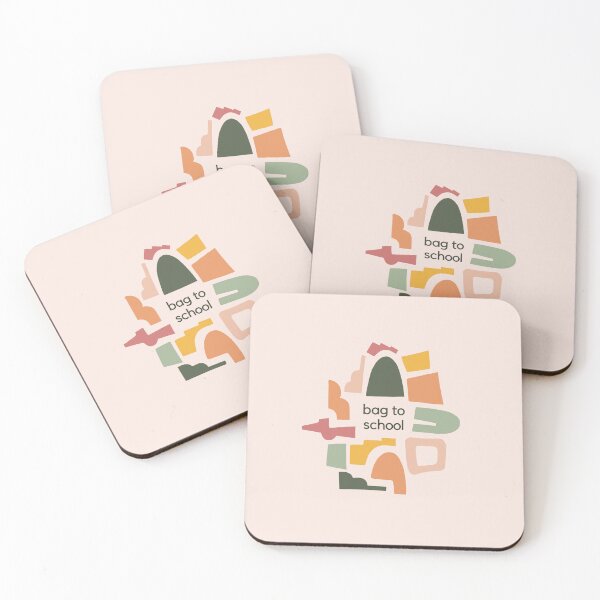 Item preview, Bag to school | Pastel Pink Background designed and sold by RM-Journey.