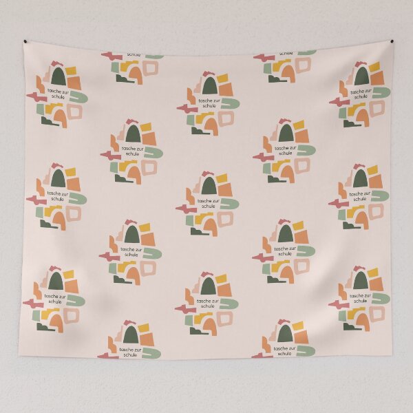 Item preview, Zurück zur Schule | Pastel Pink Background designed and sold by RM-Journey.
