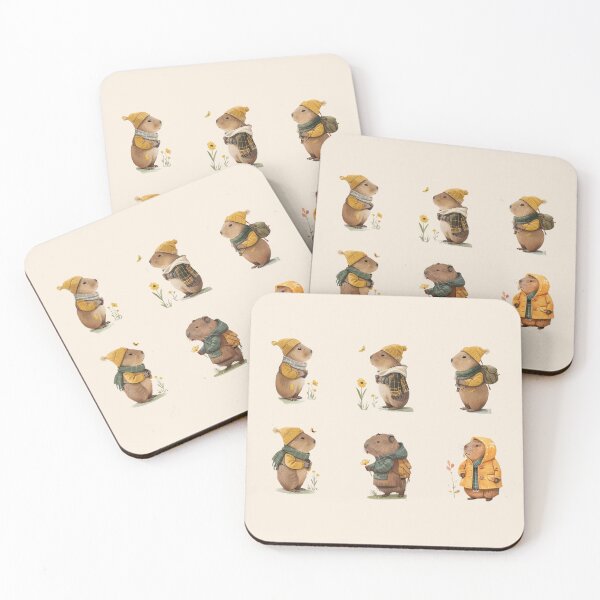 Item preview, Capybara pack. Spring. designed and sold by AnnDart.