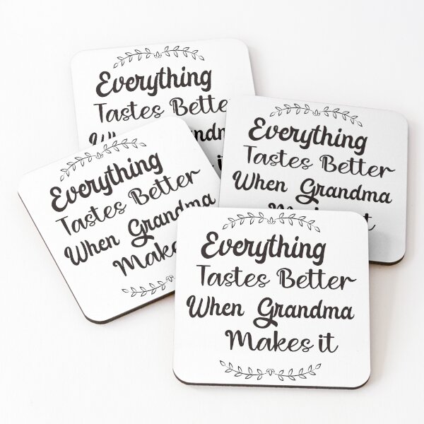 Item preview, Everything Tastes Better When Grandma- T-Shot designed and sold by barmaz.