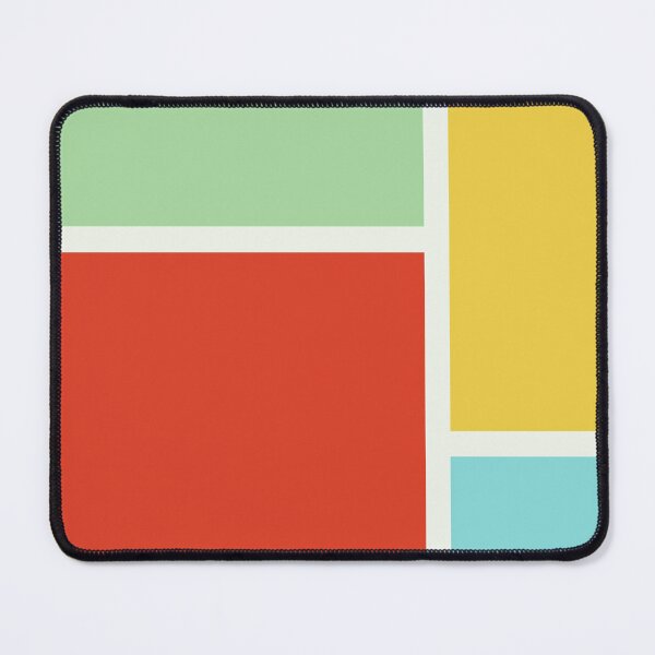 Item preview, Red Yellow Blue Green Color Block Pattern designed and sold by Jeallan Designs.