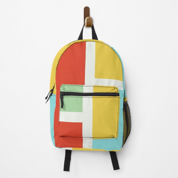 Item preview, Red Yellow Blue Green Color Block Pattern designed and sold by Jeallan Designs.