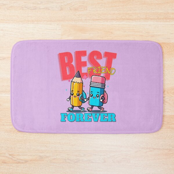 Item preview, Best friend forever, Pencil And Eraser, School friendship, Classmates designed and sold by antcpjr682.