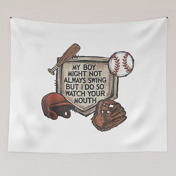 Item preview, my boy might not always swing but i do so watch your mouth designed and sold by skeastore.