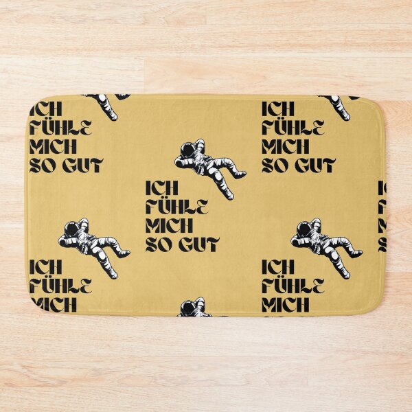 Item preview, Ich fühle mich so gut | Astronaut | Yellow Background designed and sold by RM-Journey.