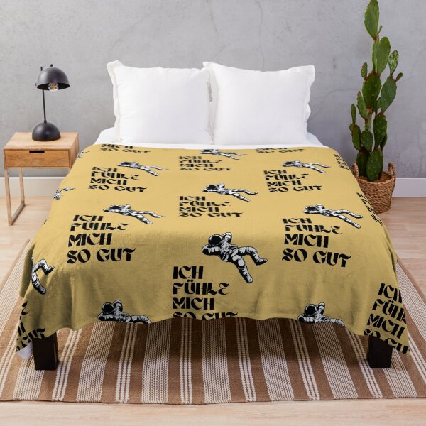 Item preview, Ich fühle mich so gut | Astronaut | Yellow Background designed and sold by RM-Journey.