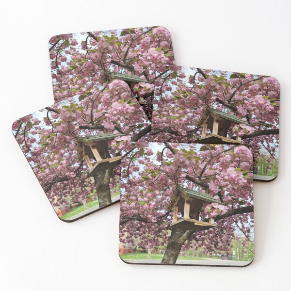 Item preview, Japanese Cherry Tree in Bloom and Birdhouse designed and sold by Gaboro.