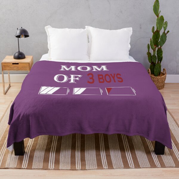Item preview, tired Mom of 3 boys Funny Gift from Son Mothers Day birthday designed and sold by FatehDesign.