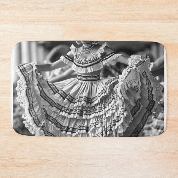 Item preview, Mexican Dancer | Black and White designed and sold by designselegant.