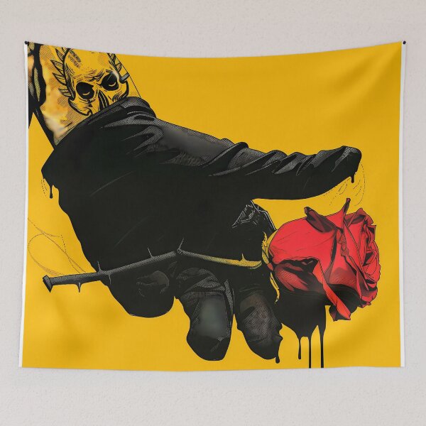 Item preview, Tattoo Artist - Red Rose - Yellow  designed and sold by etherinkAI.