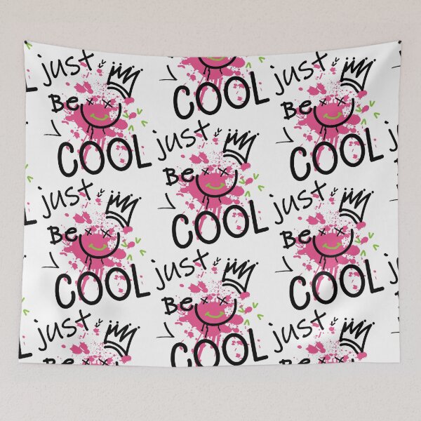 Item preview, JUST BE COOL Slogan Typography. designed and sold by Riva Begum.