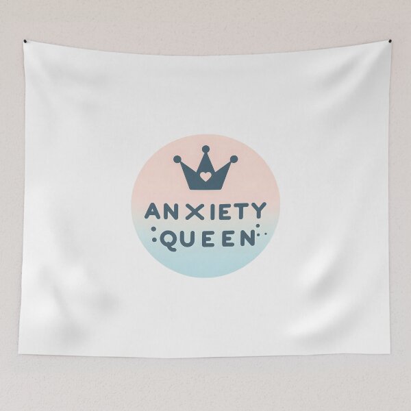 Item preview, Anxiety Queen designed and sold by Hustl3AsUsu4l.