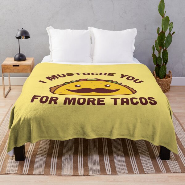 Item preview, I Mustache You For More Tacos designed and sold by vonplatypus.