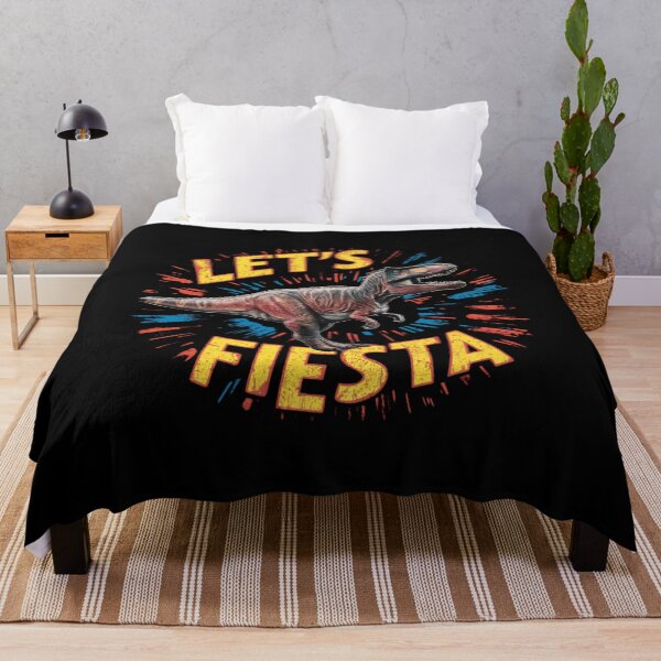 Item preview, "Let's Fiesta"Cinco de Mayo,Dinosaur,8k, T-Shirt designed and sold by AI-volution.
