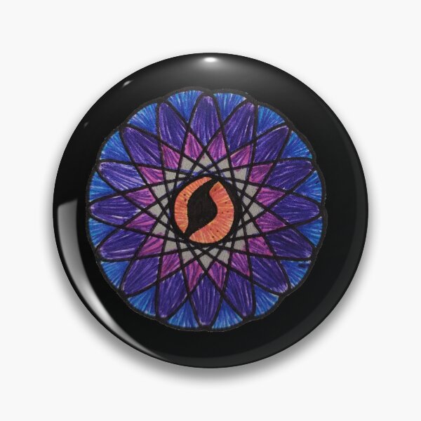 Item preview, Lemur Eyes - Spirograph Hand Drawn Abstract Eye Design designed and sold by AJPrettyObscene.