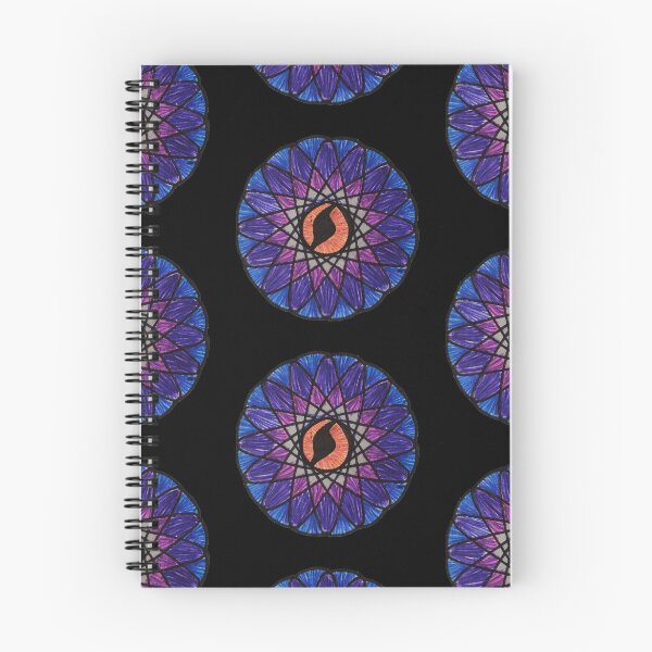 Item preview, Lemur Eyes - Spirograph Hand Drawn Abstract Eye Design designed and sold by AJPrettyObscene.