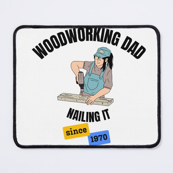 Item preview, Woodworking Dad Nailing It Since 1970 designed and sold by DesignMore21.