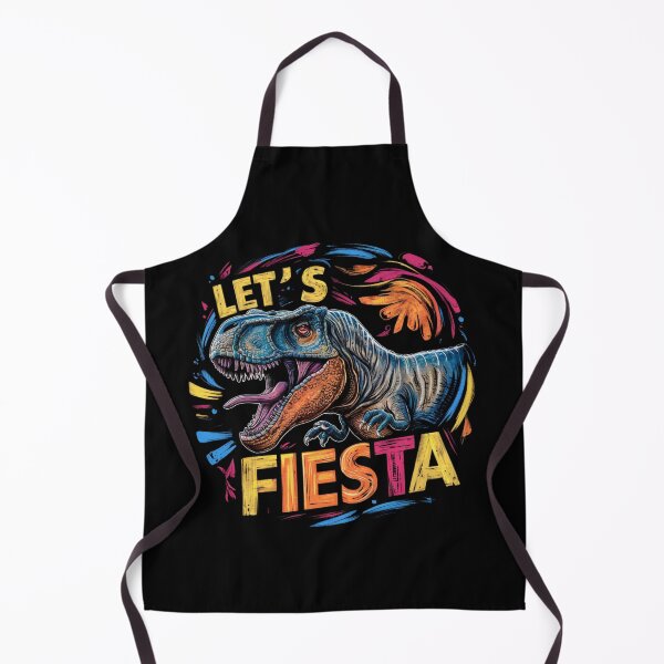 Item preview, "Let's Fiesta" Cinco de Mayo ,Dino,8k, T-Shirt designed and sold by AI-volution.