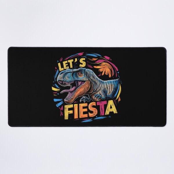 Item preview, "Let's Fiesta" Cinco de Mayo ,Dino,8k, T-Shirt designed and sold by AI-volution.