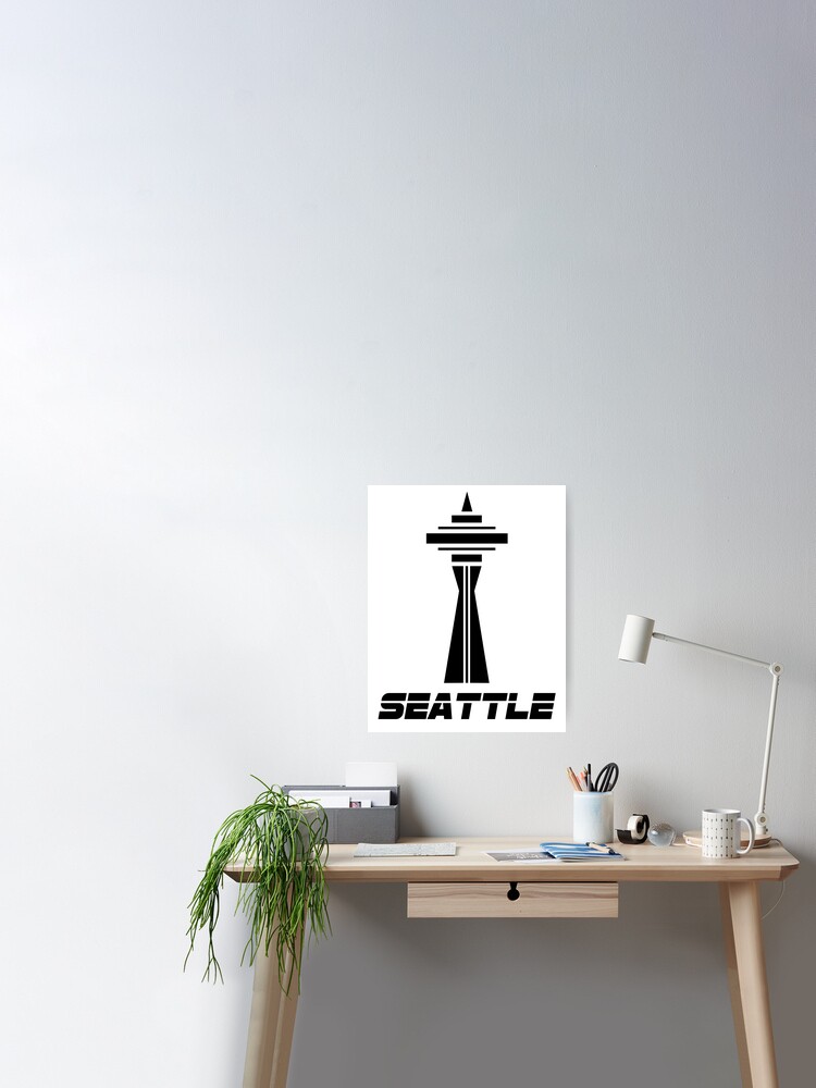 Ichiro Seattle Vintage Space Needle Space Needle Essential T-Shirt | Redbubble