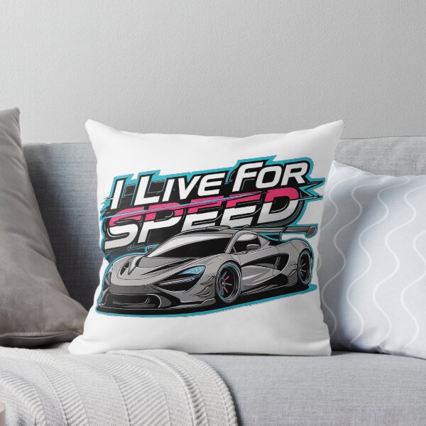 Item preview, I Live for Speed sports car designed and sold by OwnByCats.