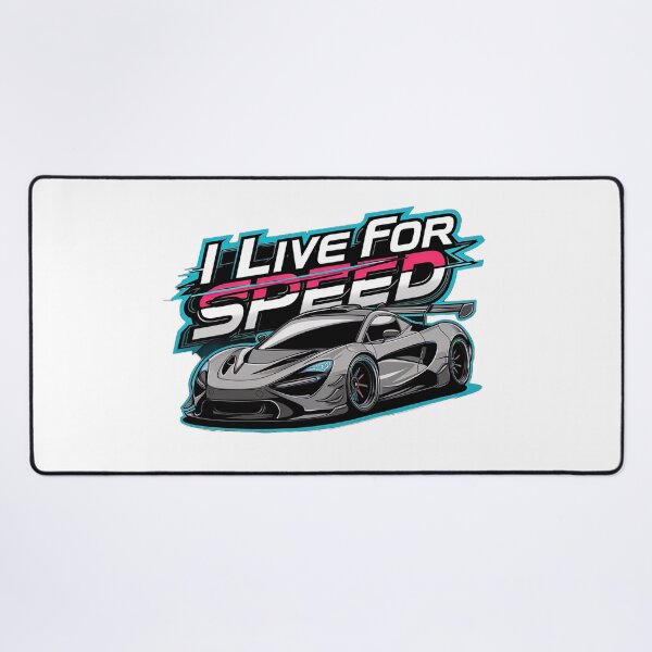 Item preview, I Live for Speed sports car designed and sold by OwnByCats.