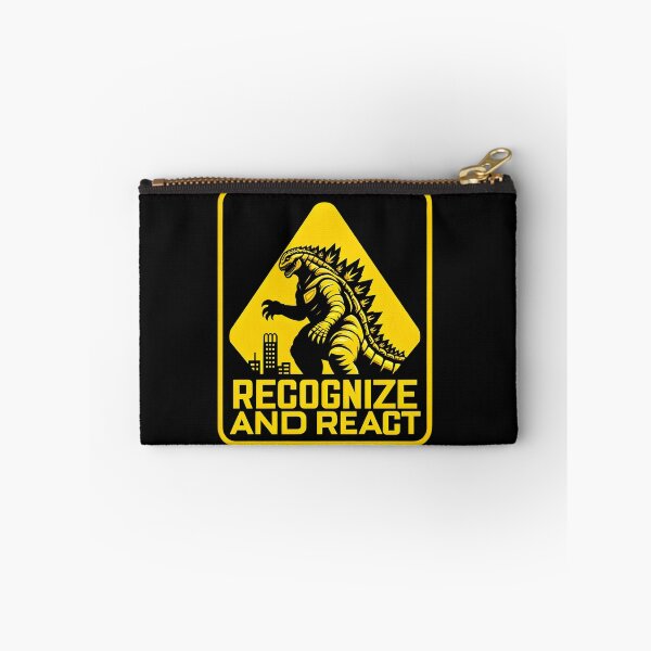 Item preview, Señal de seguridad Kaiju Reconocer y reaccionar designed and sold by RetroDig.