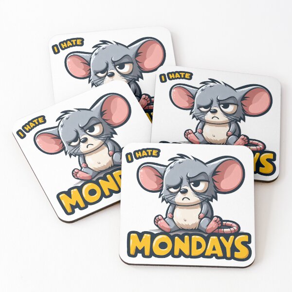 Item preview, I hate Mondays designed and sold by Delemore Art.