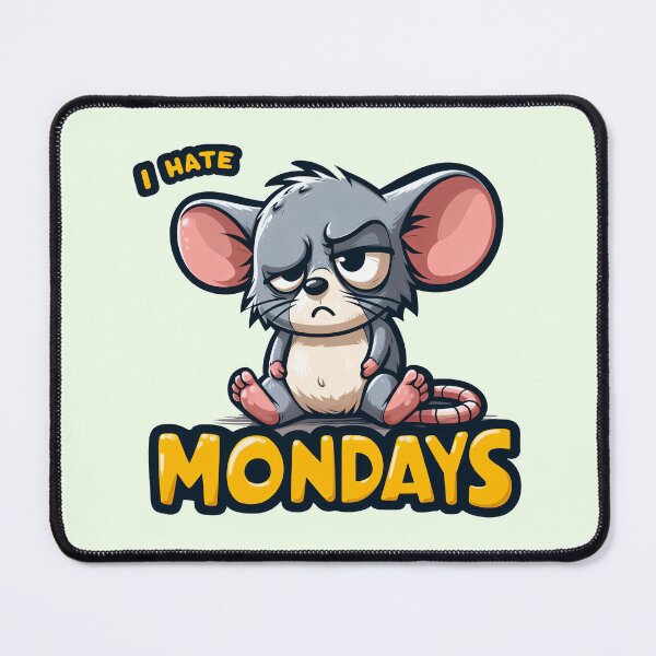 Item preview, I hate Mondays designed and sold by Delemore Art.