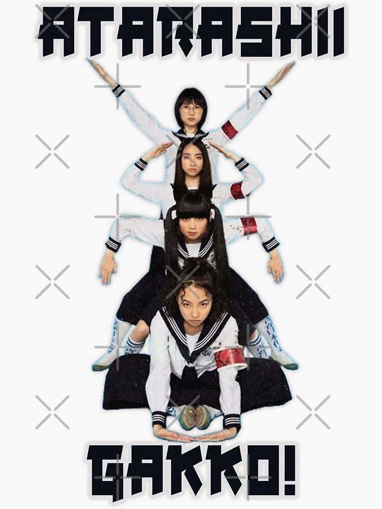 レア　ATARASHIGAKKO!!! 1stCD　毒花　リリイベサイン入シール Atarashii Gakko Stickers for Sale | Redbubble