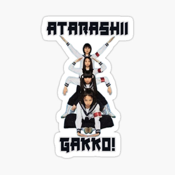 レア　ATARASHIGAKKO!!! 1stCD　毒花　リリイベサイン入シール Atarashii Gakko Stickers for Sale | Redbubble