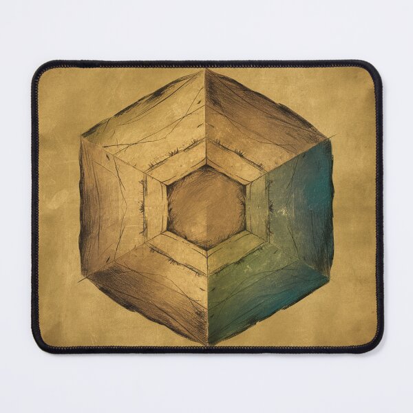 Item preview, Antique Escheresque: The Cubic Enigma designed and sold by mYaro.