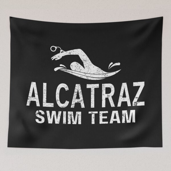 Item preview, Alcatraz Swim Team Funny Escape Swimming Inmate designed and sold by HowToCanadian.