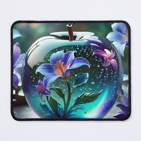 Item preview, Flower In A Glass Apple designed and sold by Bunmigraphics .