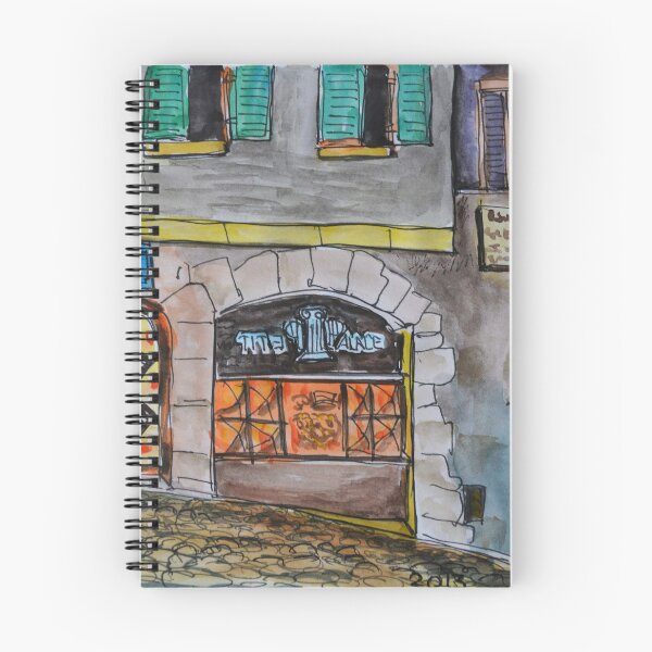 Item preview, Watercolor Sketch - Genève, Rue de la Tour-de-Boël 6 designed and sold by Igor Pozdnyakov.
