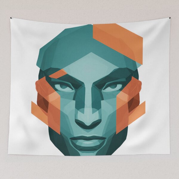 Item preview, Geometric Gaze: The Fragmented Persona designed and sold by mYaro.