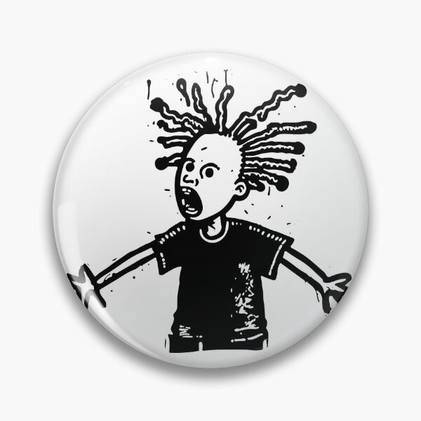 Item preview, crazy guy designed and sold by thesircurly.