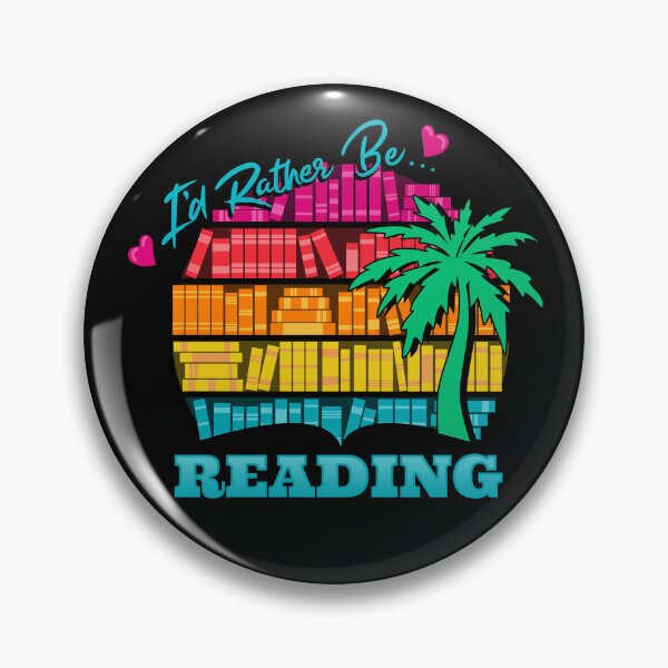 Item preview, I'd Rather Be Reading Vacation Bookshelf designed and sold by vonplatypus.