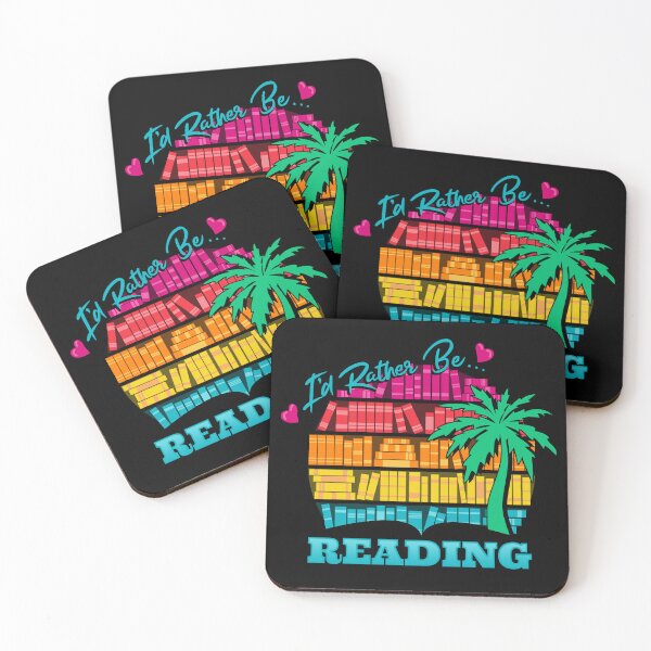 Item preview, I'd Rather Be Reading Vacation Bookshelf designed and sold by vonplatypus.