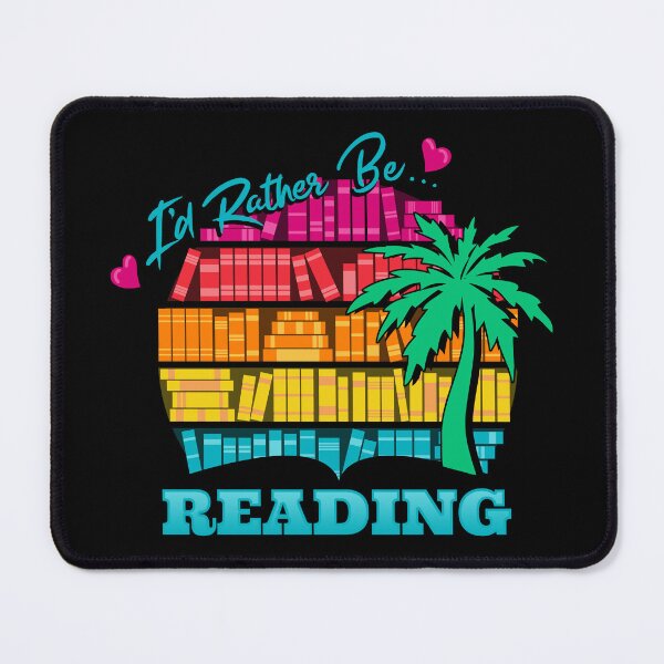 Item preview, I'd Rather Be Reading Vacation Bookshelf designed and sold by vonplatypus.
