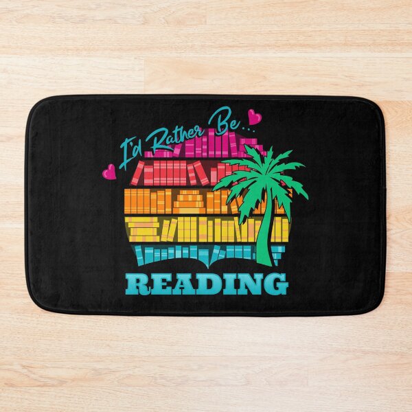 Item preview, I'd Rather Be Reading Vacation Bookshelf designed and sold by vonplatypus.